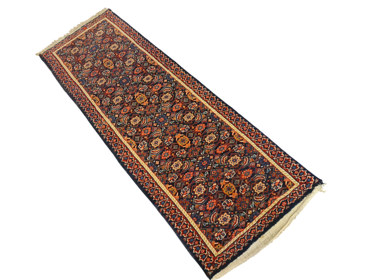 Perserteppich Orientteppich Handgeknüpfter Teppich Veramin 160×55cm