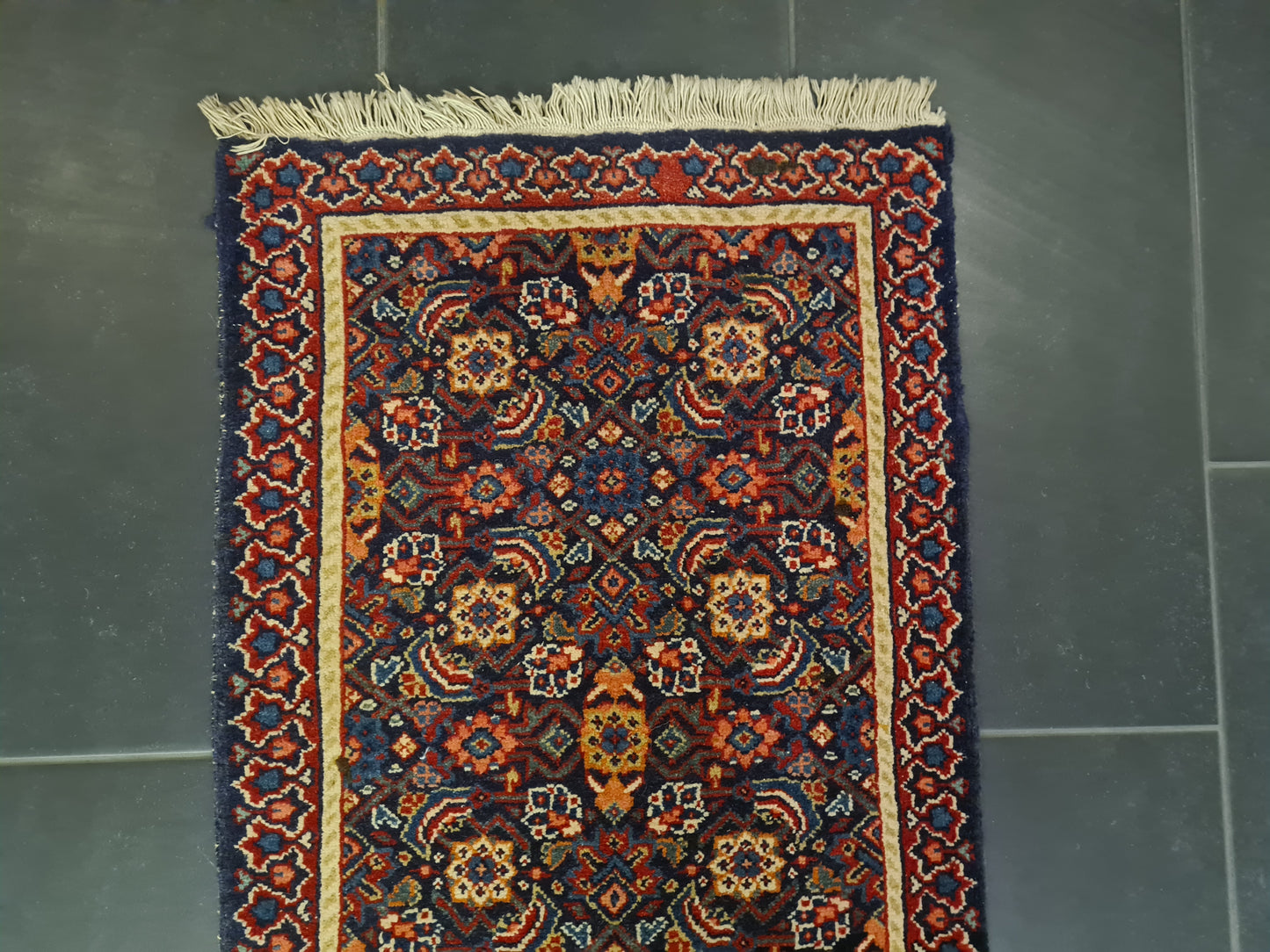 Perserteppich Orientteppich Handgeknüpfter Teppich Veramin 160×55cm