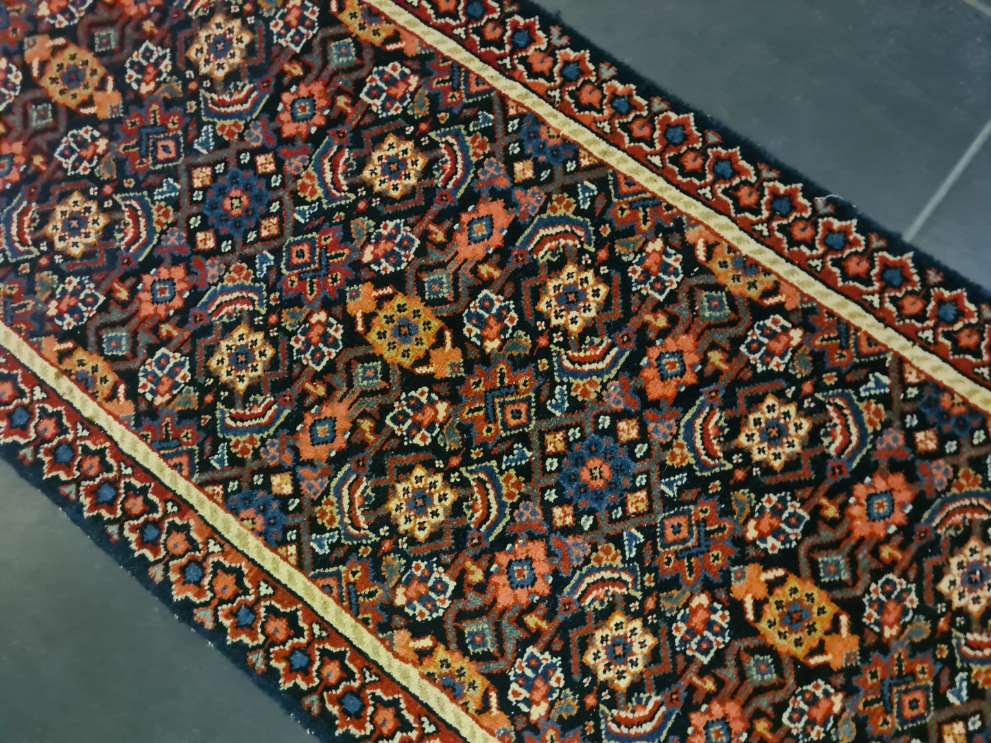 Perserteppich Orientteppich Handgeknüpfter Teppich Veramin 160×55cm