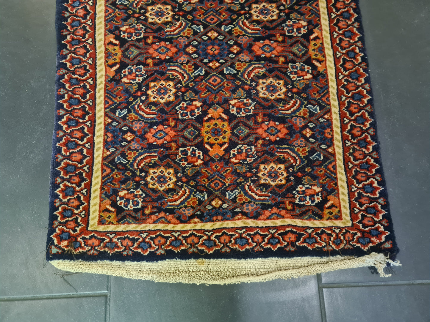 Perserteppich Orientteppich Handgeknüpfter Teppich Veramin 160×55cm