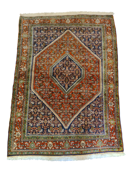 Perserteppich Orientteppich Handgeknüpfter Bidjar Teppich 170×120cm