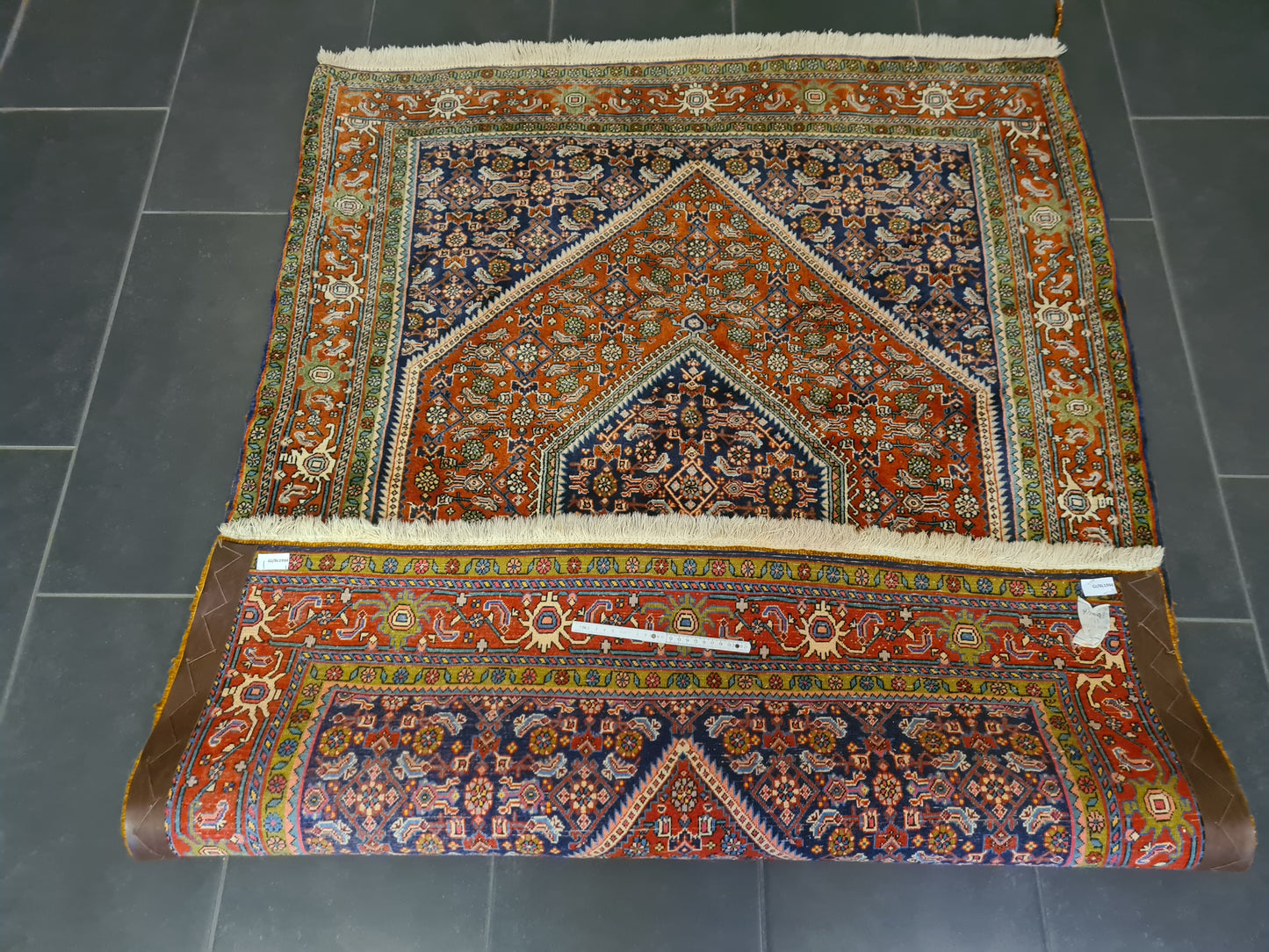 Perserteppich Orientteppich Handgeknüpfter Bidjar Teppich 170×120cm