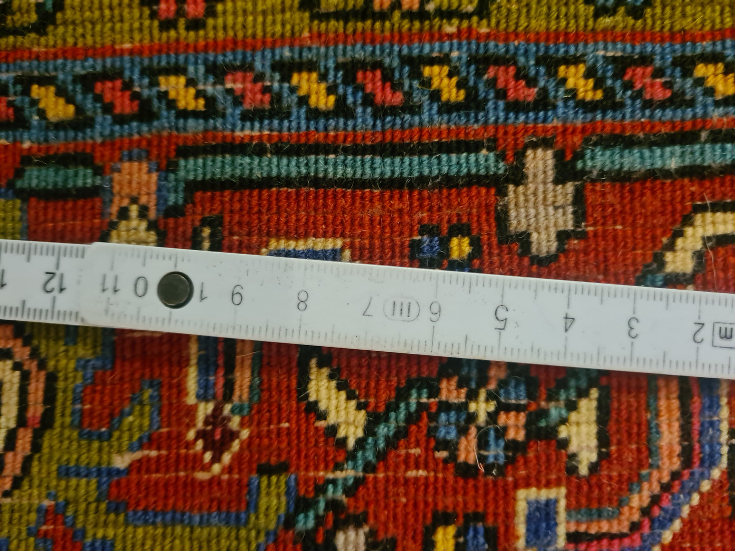 Perserteppich Orientteppich Handgeknüpfter Bidjar Teppich 170×120cm