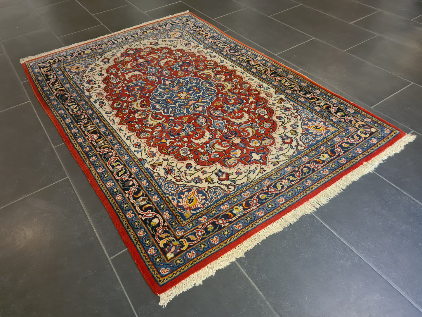 Perserteppich Orientteppich Handgeknüpfter Teppich Sarough 165×115cm