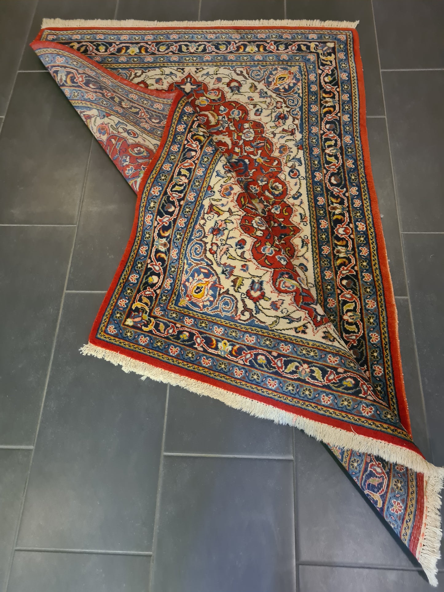 Perserteppich Orientteppich Handgeknüpfter Teppich Sarough 165×115cm