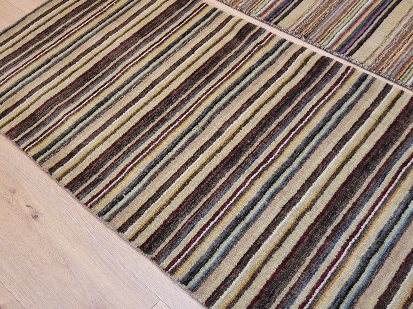 Paar Gabbeh Teppich – Handgeknüpft aus reiner Wolle set