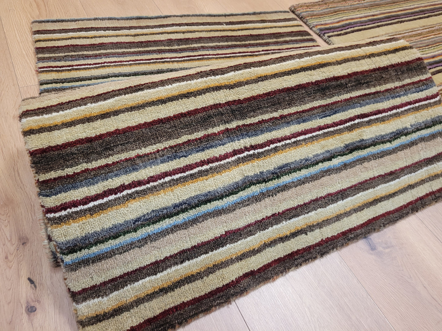 Paar Gabbeh Teppich – Handgeknüpft aus reiner Wolle set