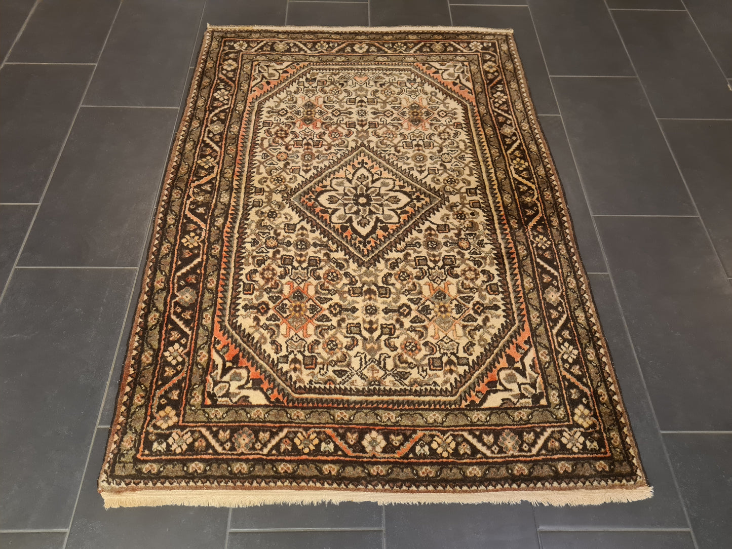 Perserteppich Orientteppich Handgeknüpfter Sarough Teppich 160×115cm