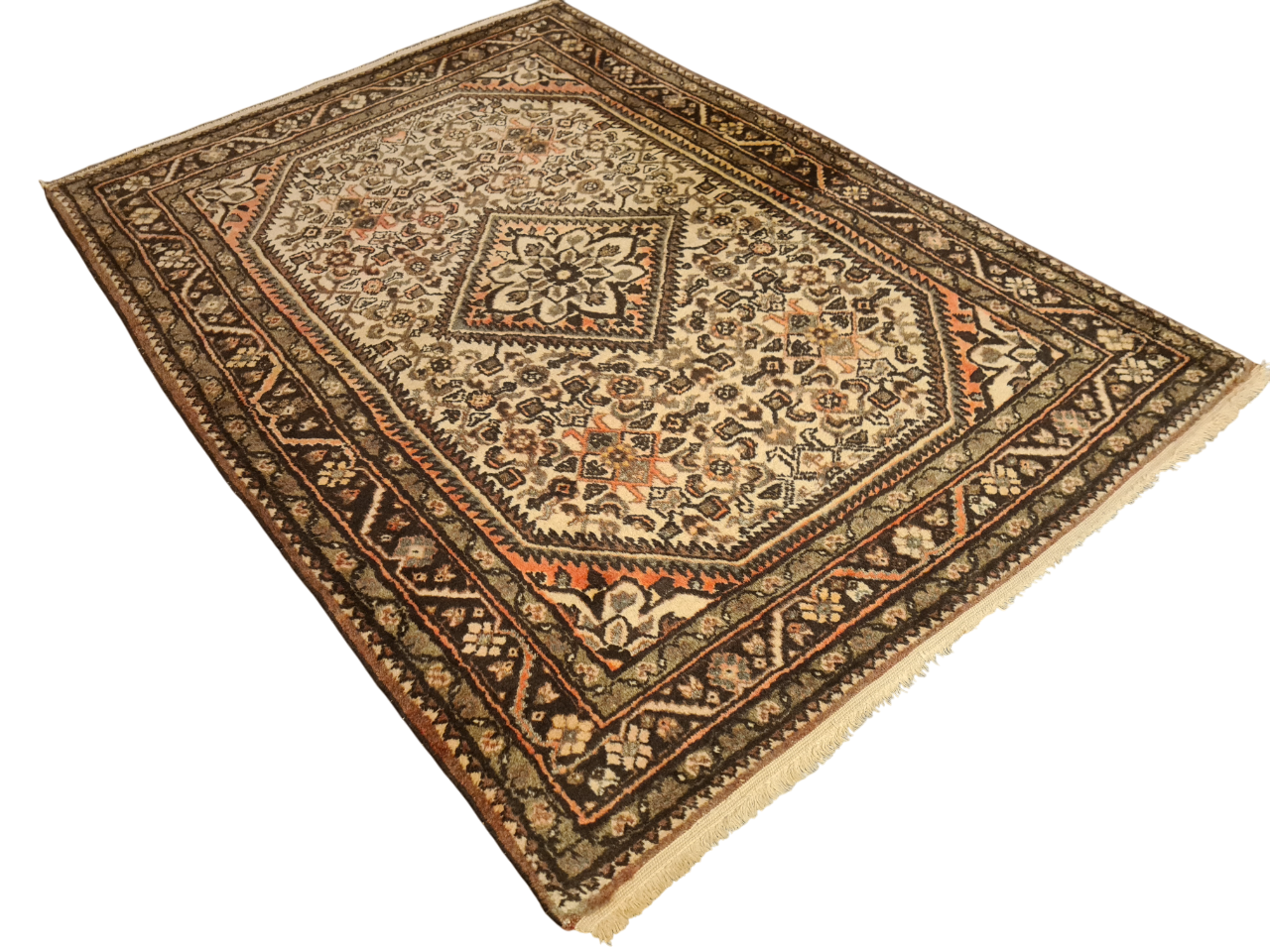 Perserteppich Orientteppich Handgeknüpfter Sarough Teppich 160×115cm