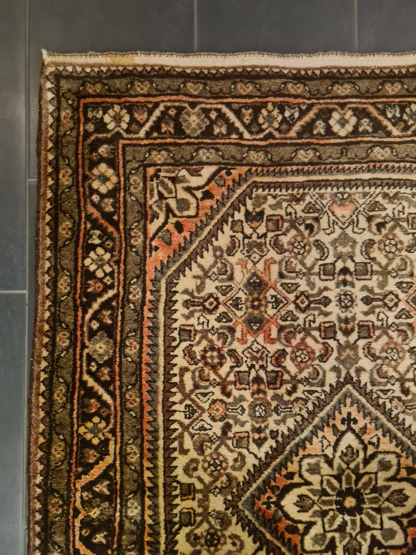 Perserteppich Orientteppich Handgeknüpfter Sarough Teppich 160×115cm