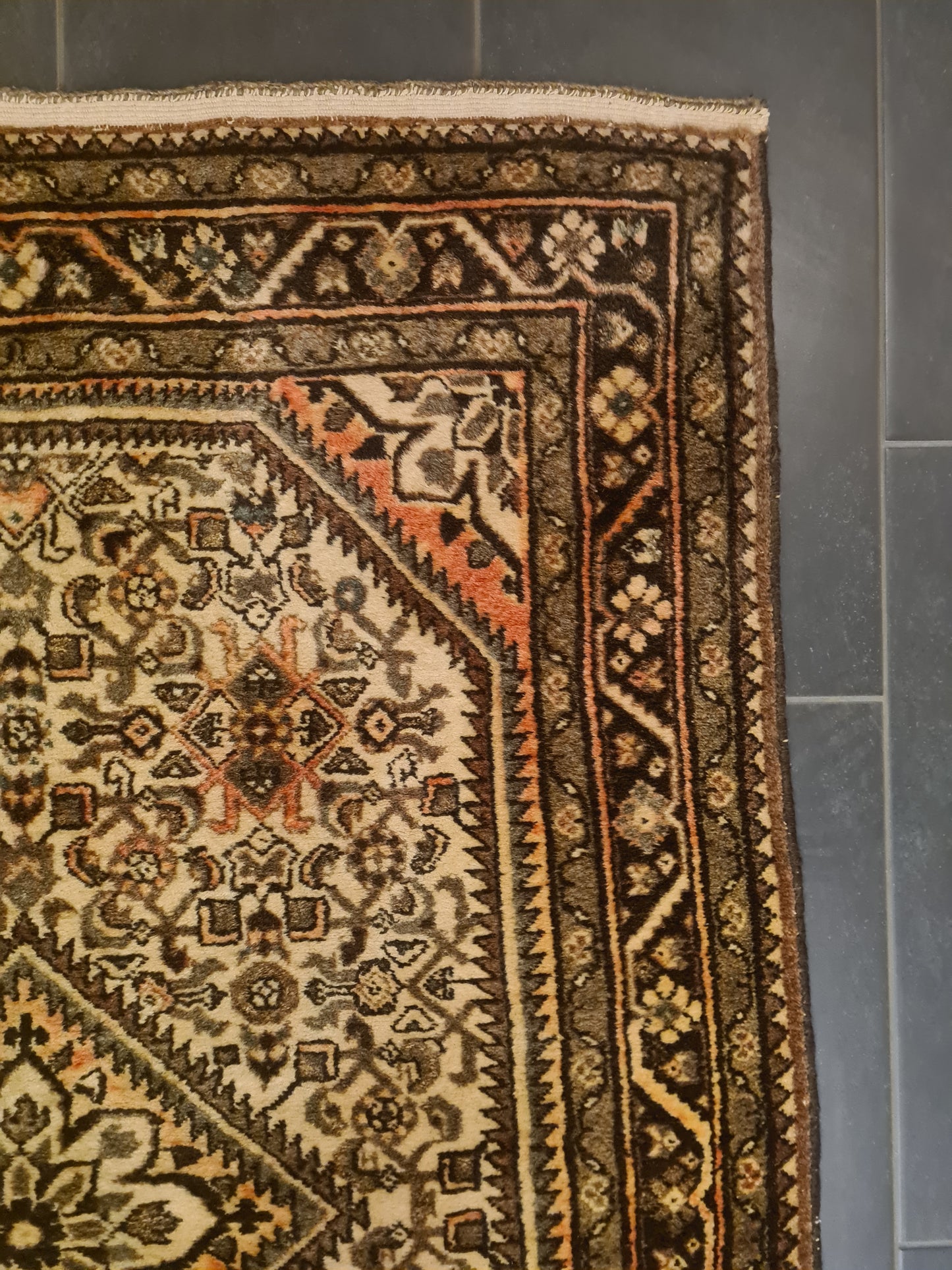 Perserteppich Orientteppich Handgeknüpfter Sarough Teppich 160×115cm