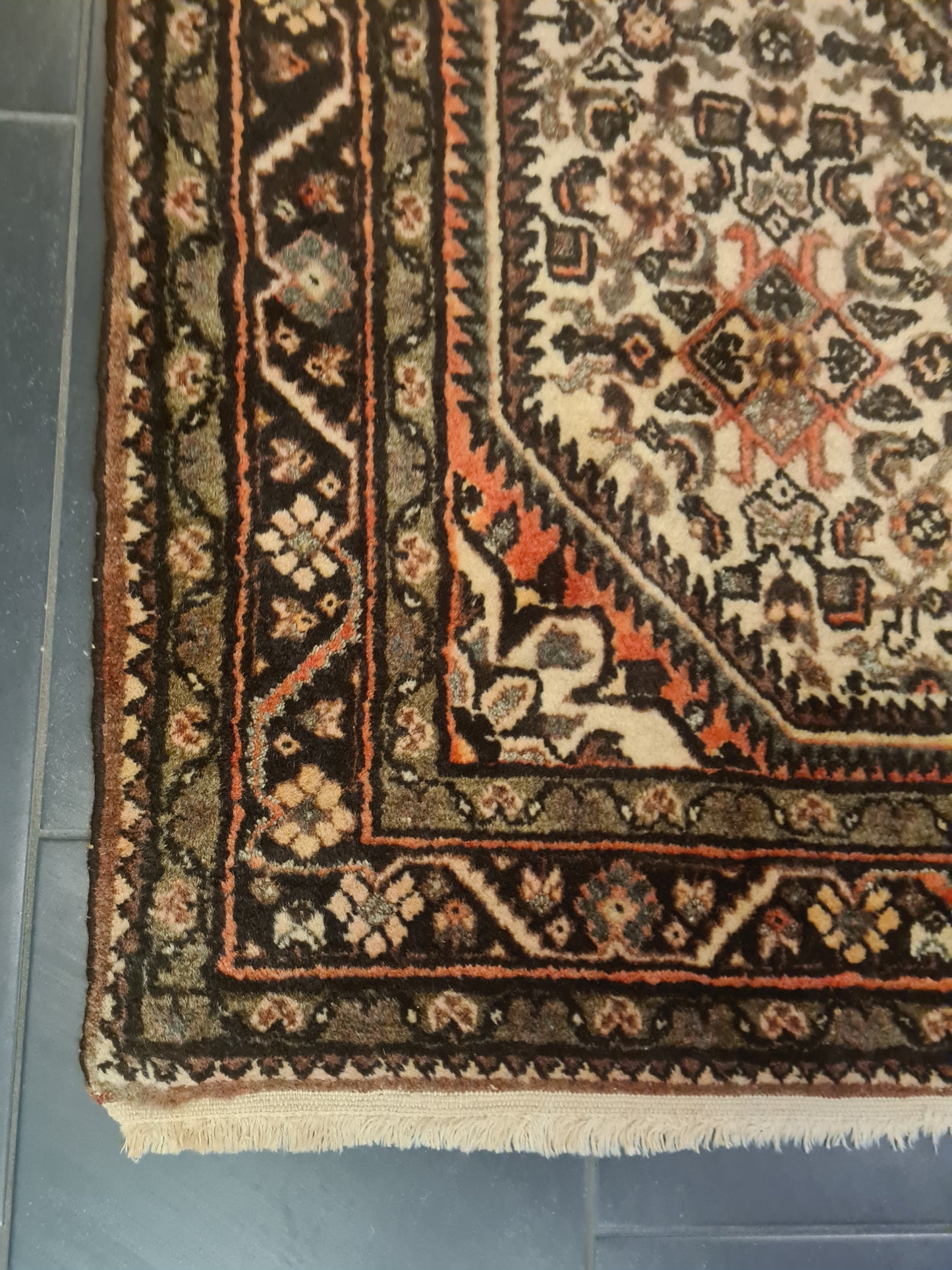 Perserteppich Orientteppich Handgeknüpfter Sarough Teppich 160×115cm