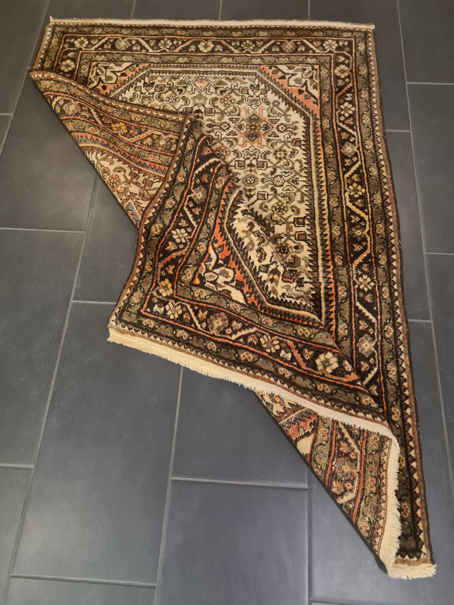 Perserteppich Orientteppich Handgeknüpfter Sarough Teppich 160×115cm