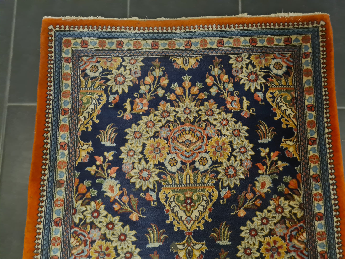 Perserteppich Orientteppich Handgeknüpfter Teppich Ghoum 320×80cm