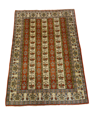 Perserteppich Orientteppich Handgeknüpfter Teppich Ghoum 210x145cm