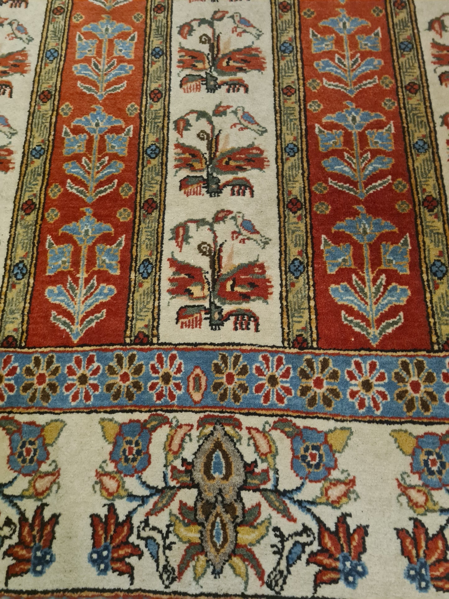 Perserteppich Orientteppich Handgeknüpfter Teppich Ghoum 210x145cm