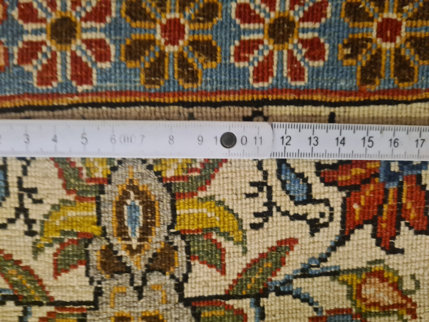 Perserteppich Orientteppich Handgeknüpfter Teppich Ghoum 210x145cm