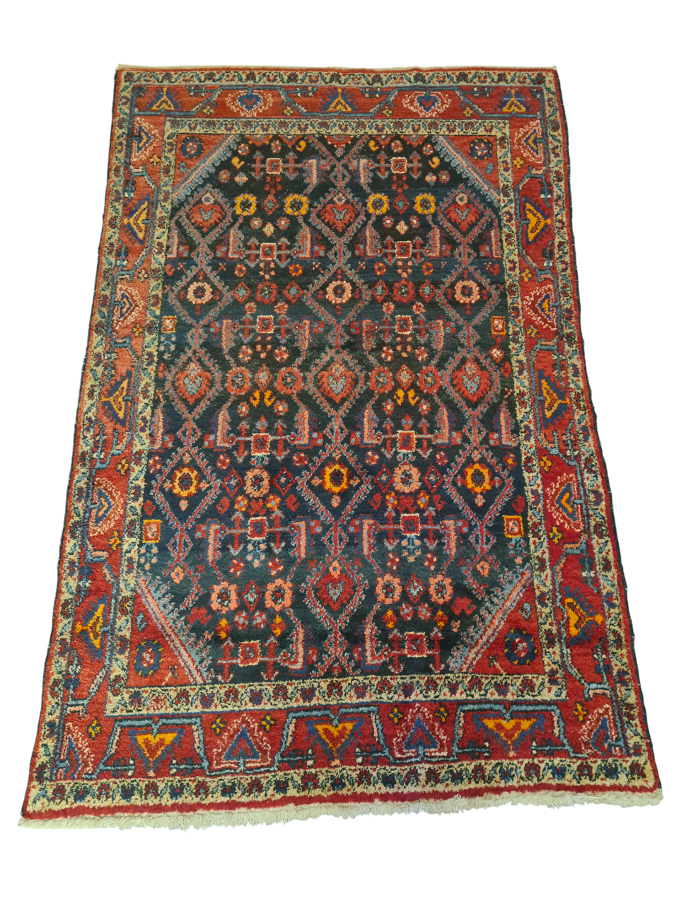 Perserteppich Orientteppich Handgeknüpfter Teppich Sarough 210x130cm