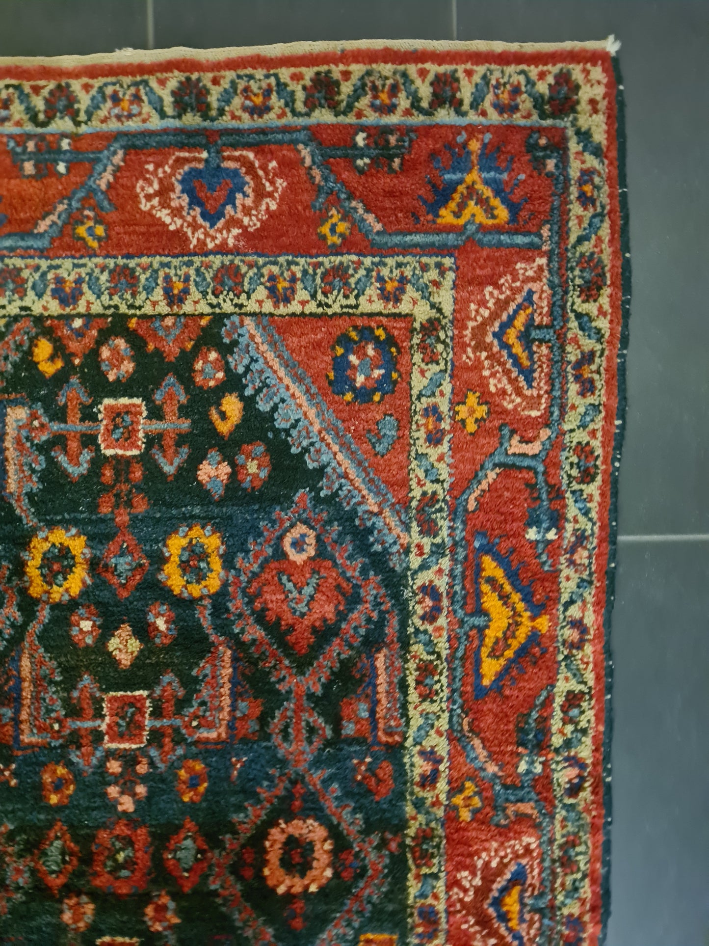 Perserteppich Orientteppich Handgeknüpfter Teppich Sarough 210x130cm