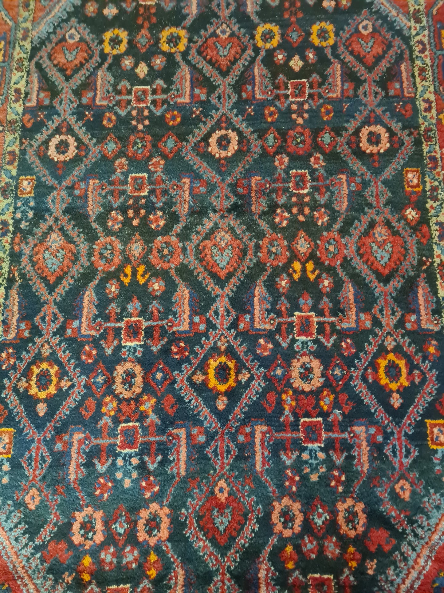 Perserteppich Orientteppich Handgeknüpfter Teppich Sarough 210x130cm