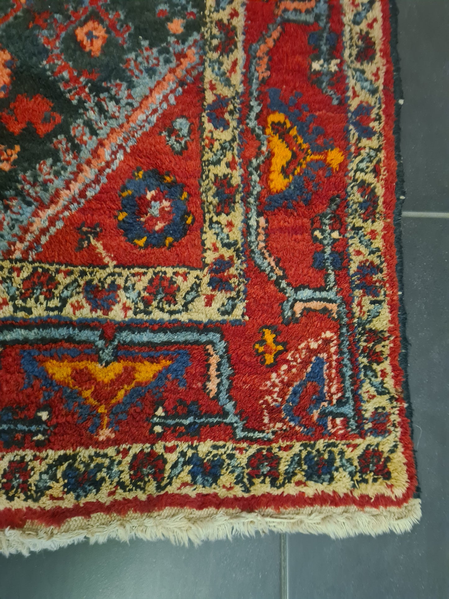 Perserteppich Orientteppich Handgeknüpfter Teppich Sarough 210x130cm