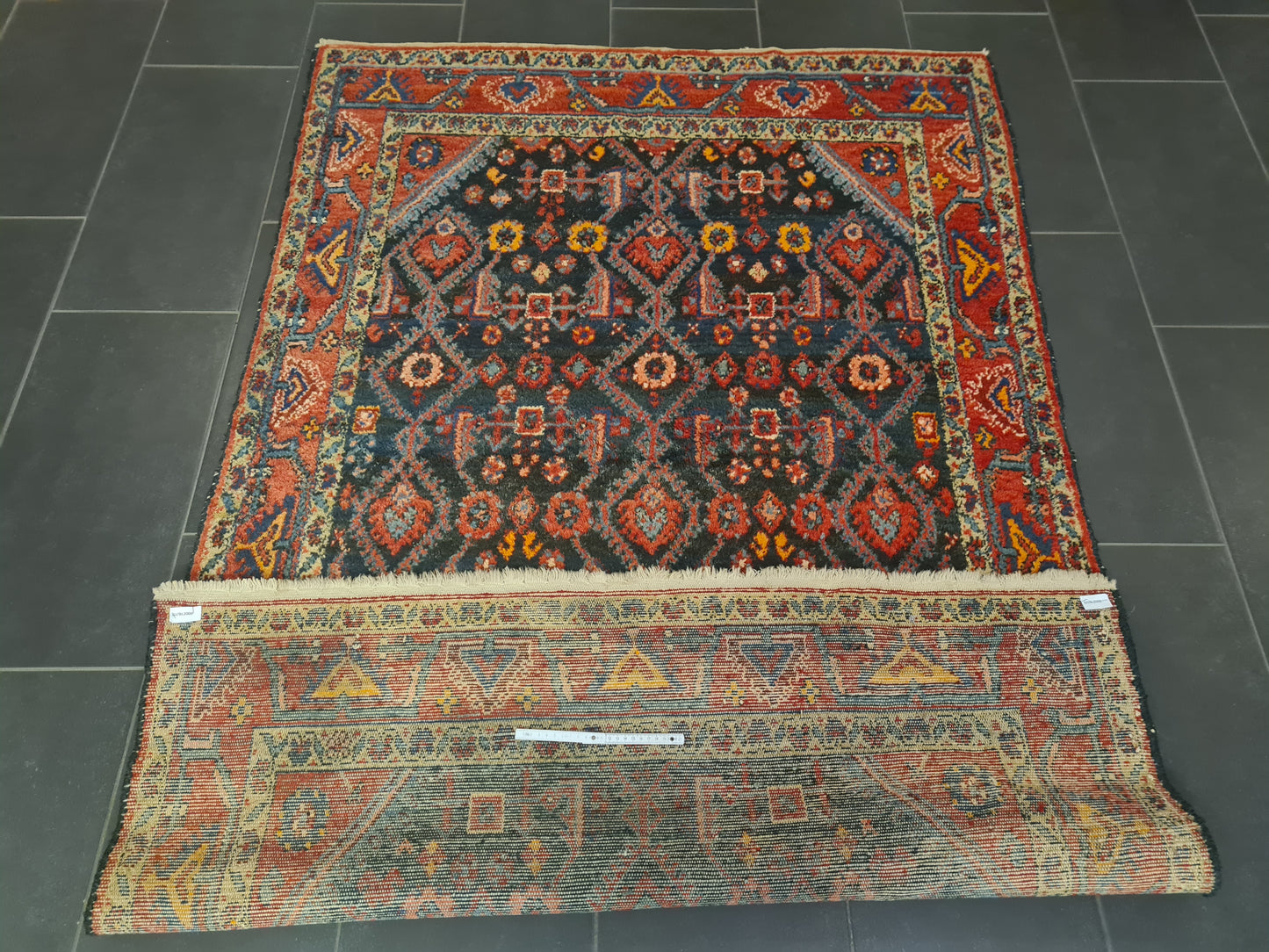 Perserteppich Orientteppich Handgeknüpfter Teppich Sarough 210x130cm