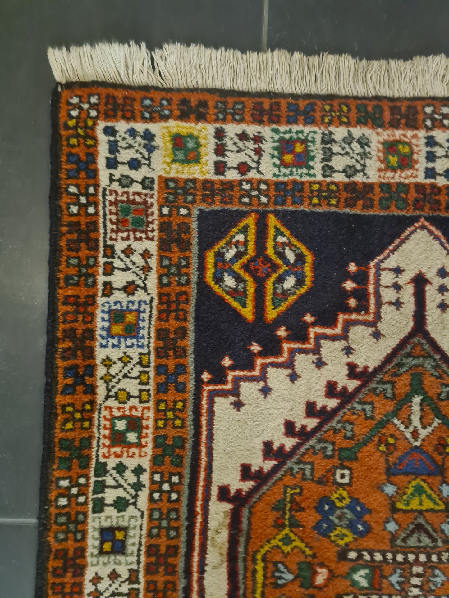 Perserteppich Orientteppich Handgeknüpfter Teppich Sarab 295x80cm