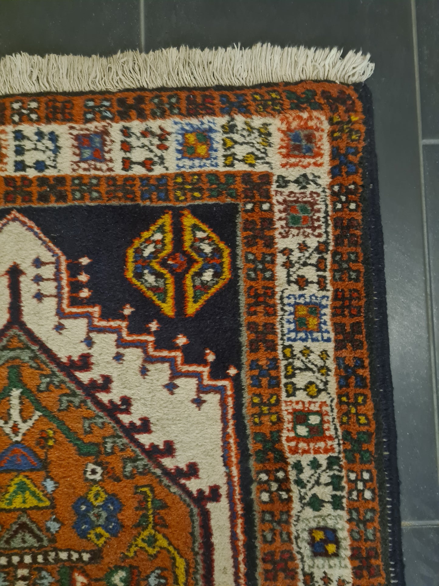 Perserteppich Orientteppich Handgeknüpfter Teppich Sarab 295x80cm