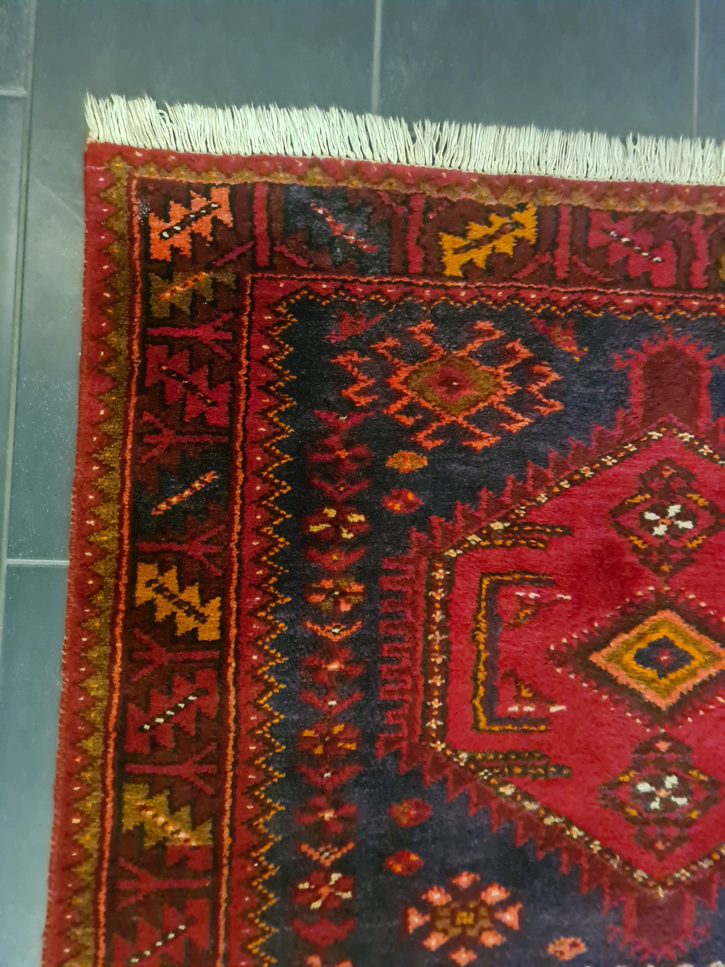 Perserteppich Orientteppich Handgeknüpfter Teppich Malaya 195x110cm