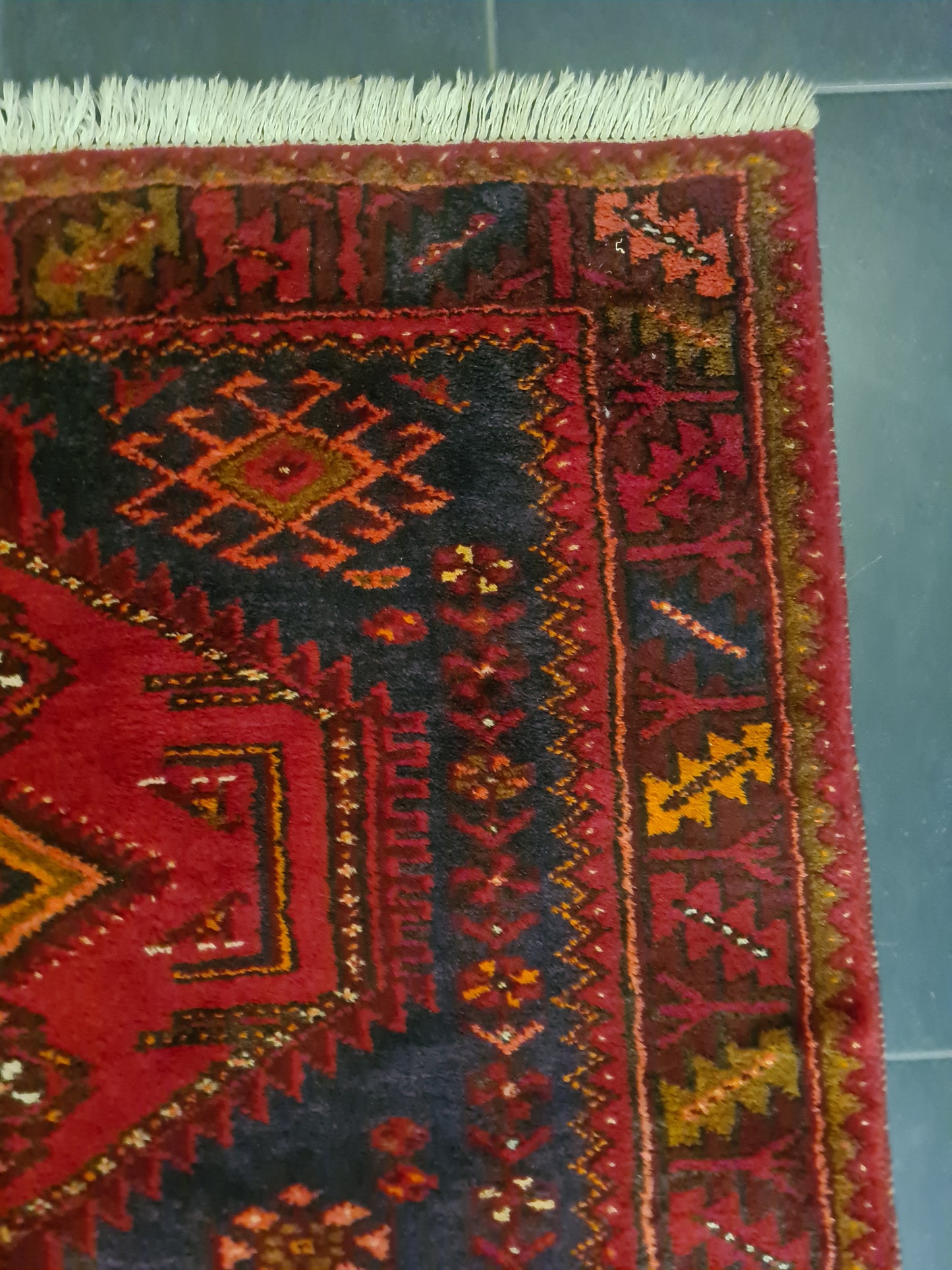 Perserteppich Orientteppich Handgeknüpfter Teppich Malaya 195x110cm