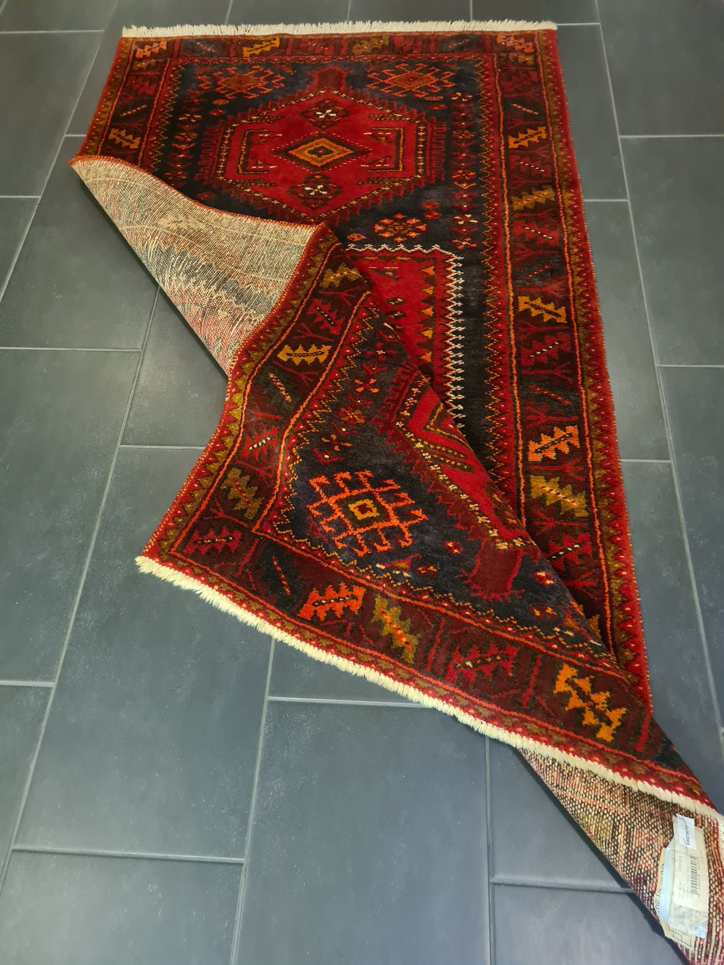 Perserteppich Orientteppich Handgeknüpfter Teppich Malaya 195x110cm