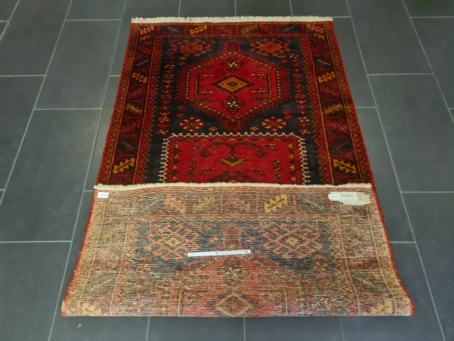 Perserteppich Orientteppich Handgeknüpfter Teppich Malaya 195x110cm