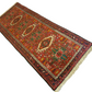 Perserteppich Orientteppich Handgeknüpfter Teppich Heris 190x75cm