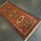 Perserteppich Orientteppich Handgeknüpfter Teppich Heris 190x75cm