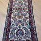 Sarough Perserteppich Läufer 210 × 75 cm – Korkwolle, florales Muster