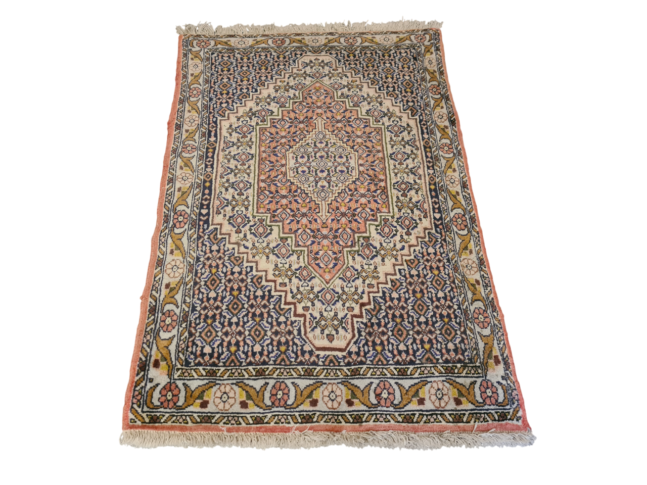 Perserteppich Orientteppich Handgeknüpfter Teppich Bidjar 110x70cm