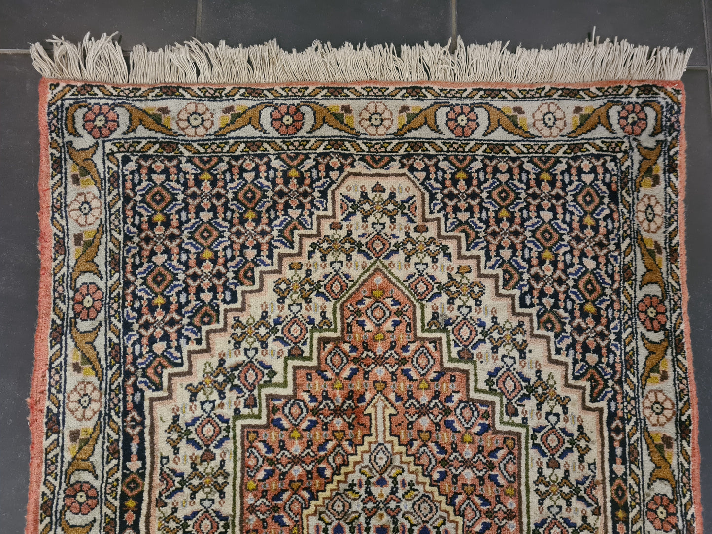 Perserteppich Orientteppich Handgeknüpfter Teppich Bidjar 110x70cm