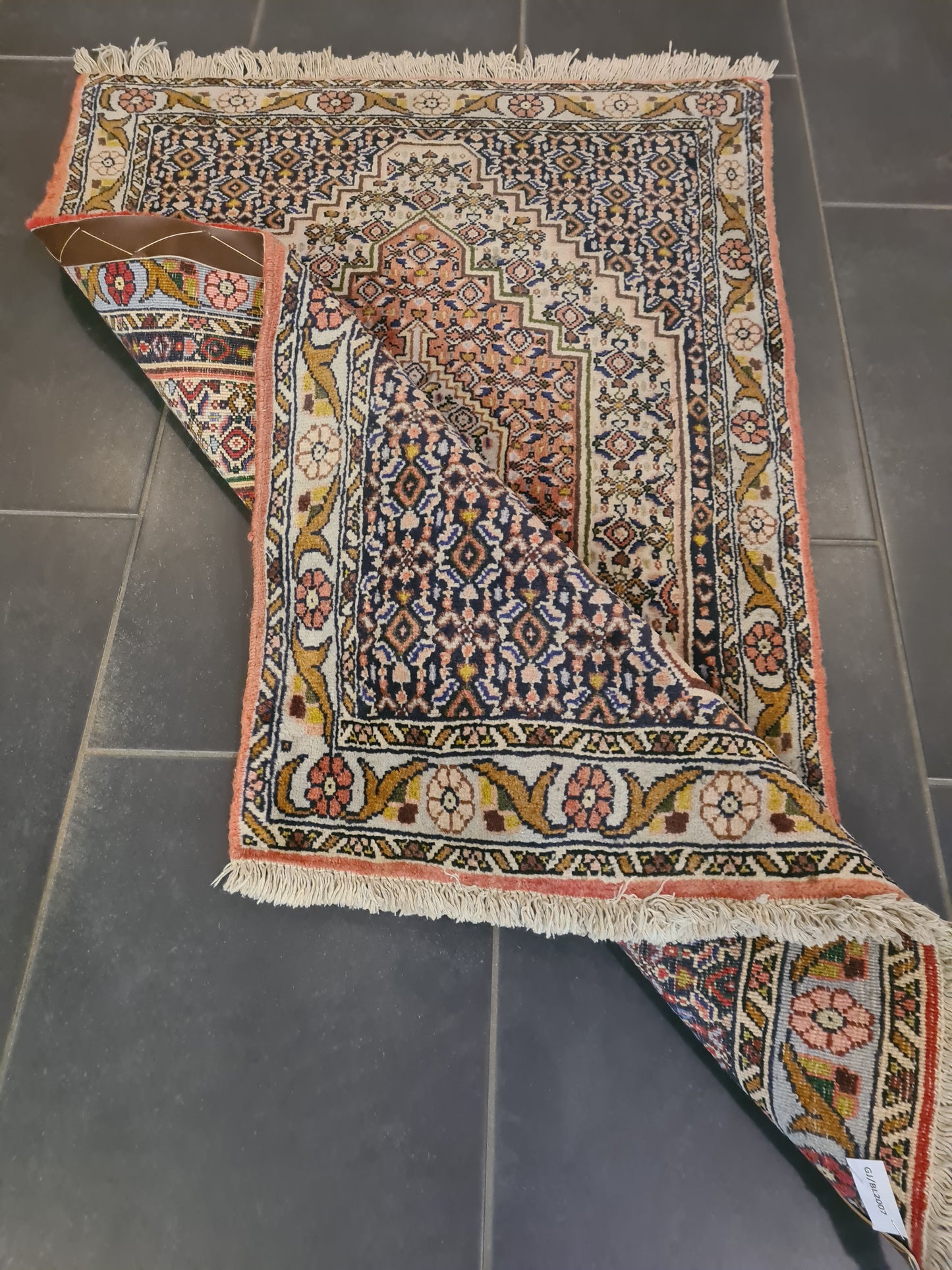 Perserteppich Orientteppich Handgeknüpfter Teppich Bidjar 110x70cm