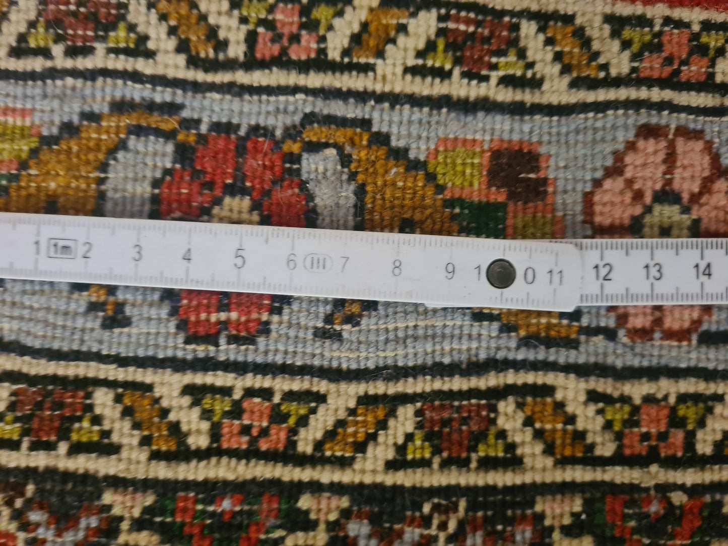 Perserteppich Orientteppich Handgeknüpfter Teppich Bidjar 110x70cm