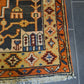 Perserteppich Orientteppich Handgeknüpfter Teppich Heris 175x110cm
