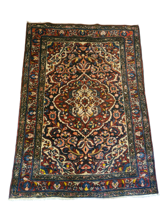 Perserteppich Orientteppich Handgeknüpfter Teppich Sarough 155x110cm