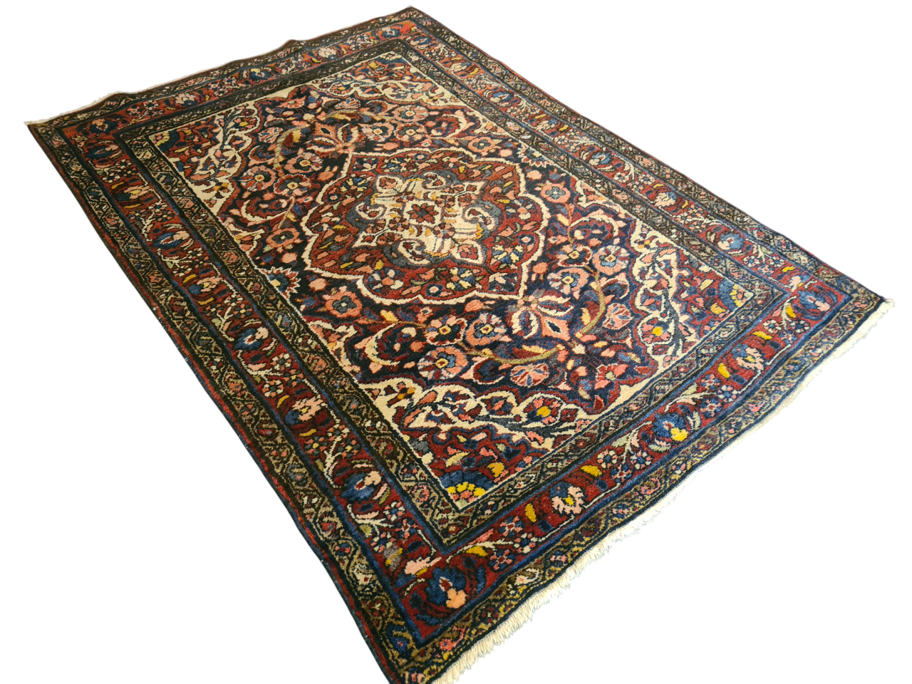 Perserteppich Orientteppich Handgeknüpfter Teppich Sarough 155x110cm