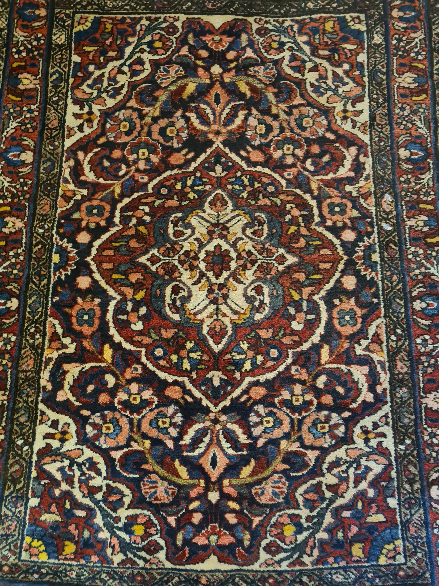 Perserteppich Orientteppich Handgeknüpfter Teppich Sarough 155x110cm