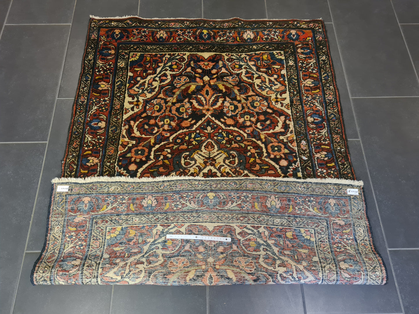 Perserteppich Orientteppich Handgeknüpfter Teppich Sarough 155x110cm