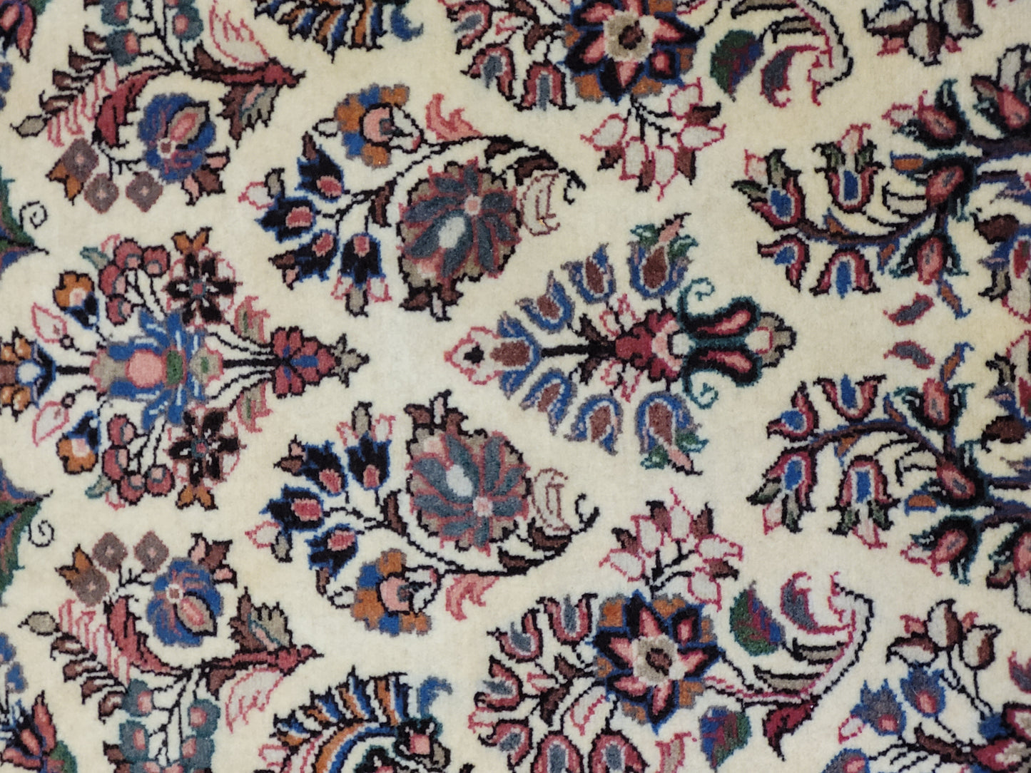 handgeknüpfter Perser Teppich aus Korkwolle mit traditionellem Sarough 80X310cm