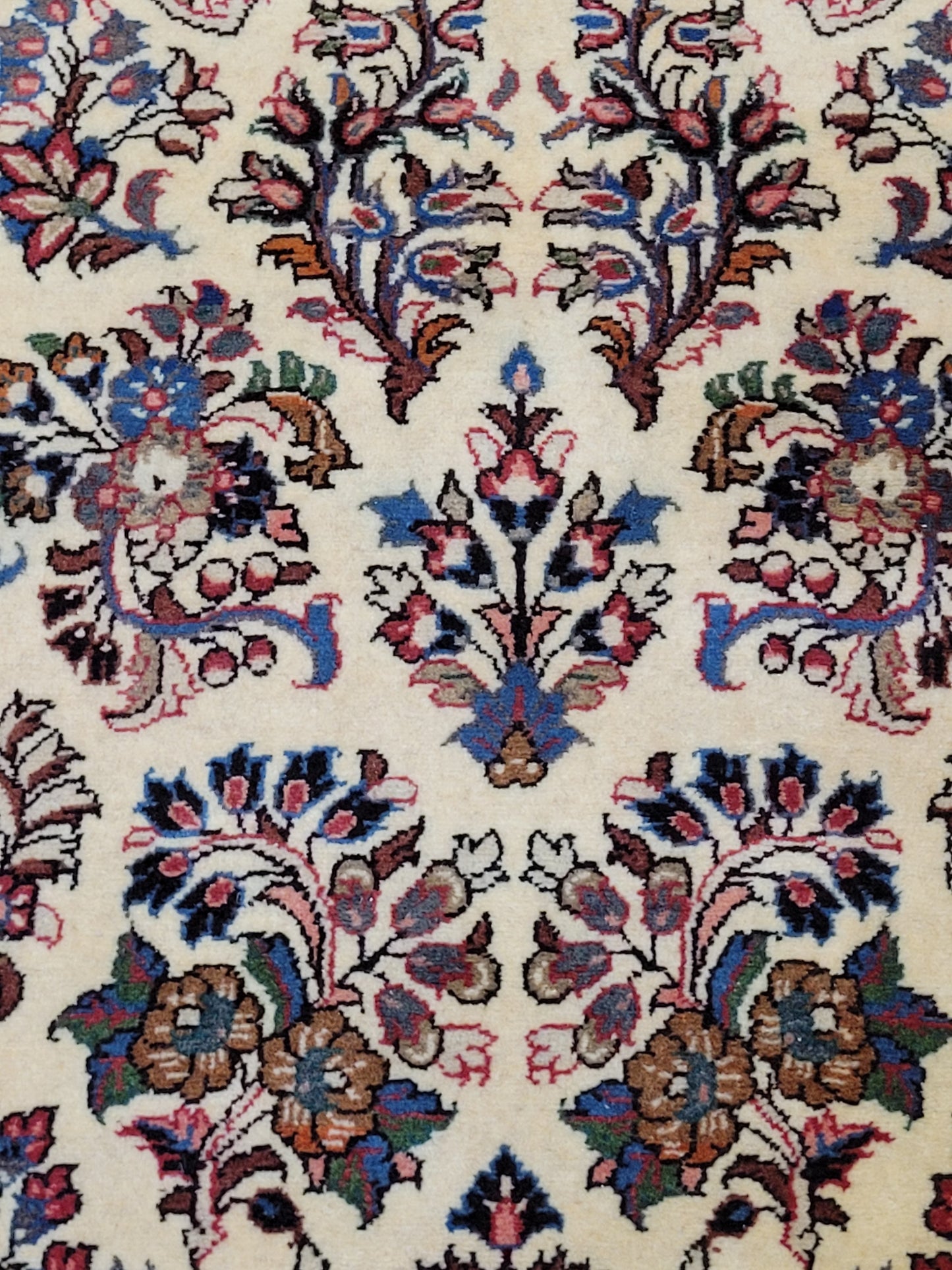 handgeknüpfter Perser Teppich aus Korkwolle mit traditionellem Sarough 80X310cm