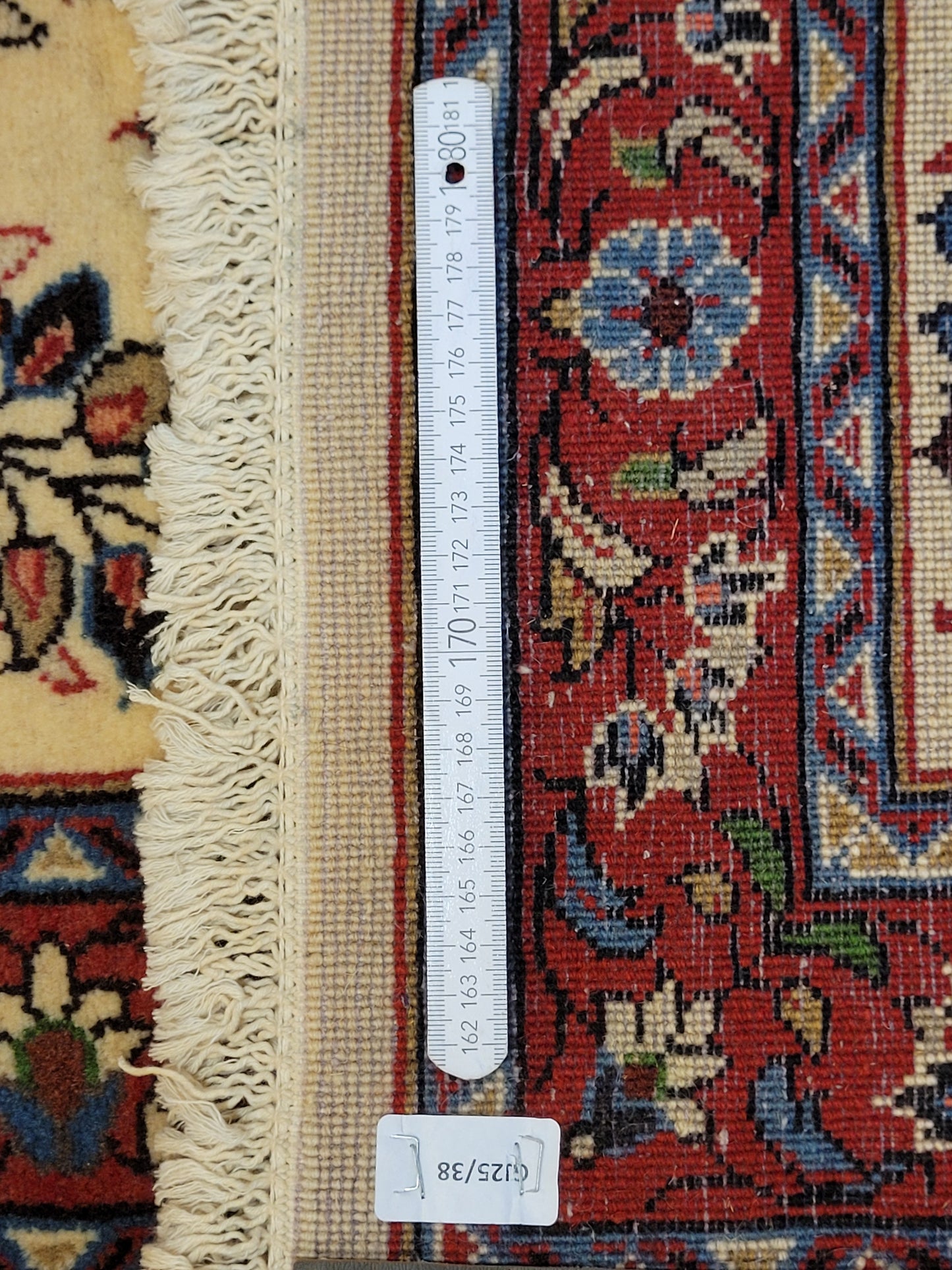 handgeknüpfter Perser Teppich aus Korkwolle mit traditionellem Sarough 80X310cm