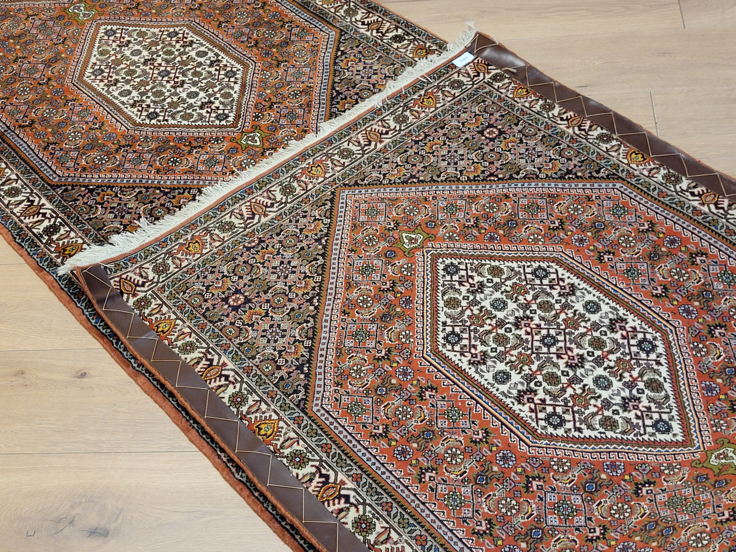 Exklusiver handgeknüpfter Bidjar-Perser Teppich aus Korkwolle