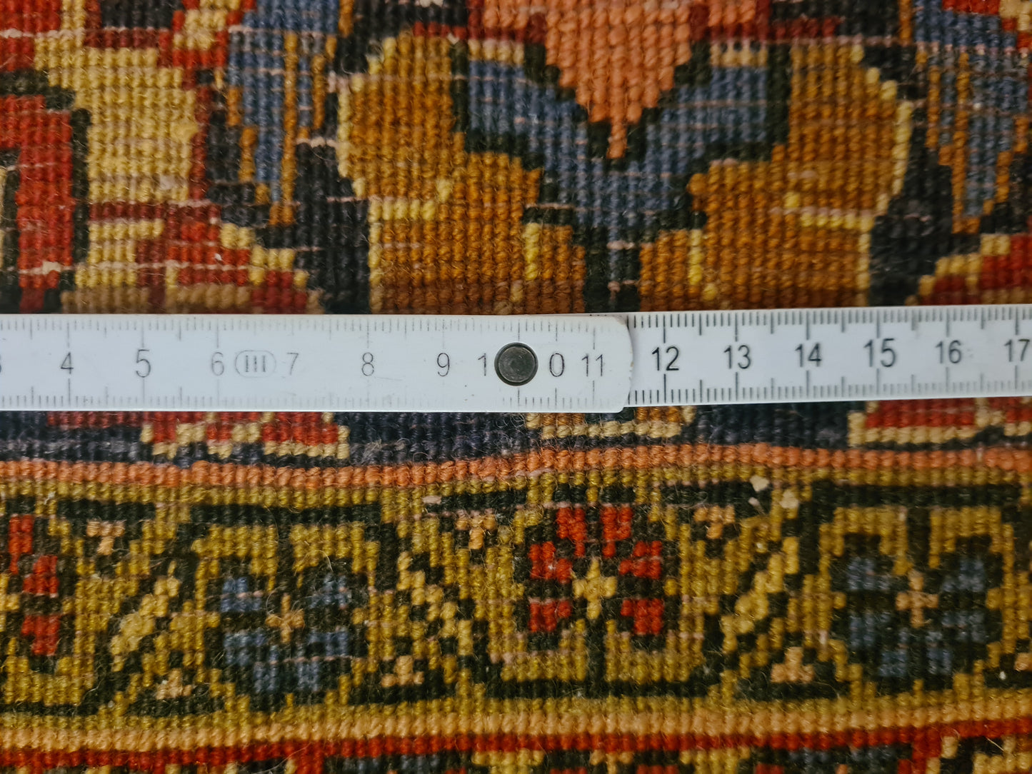 Perserteppich Orientteppich Handgeknüpfter Teppich Bidjar 180x115cm