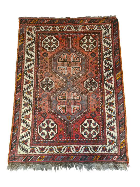 Perserteppich Orientteppich Handgeknüpfter Teppich Shriraz 165x120cm